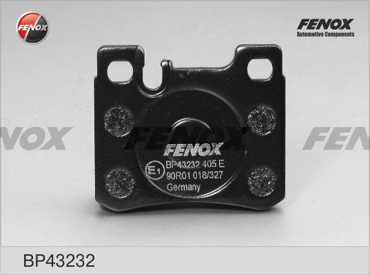 Fenox BP43232 - Bremžu uzliku kompl., Disku bremzes autodraugiem.lv