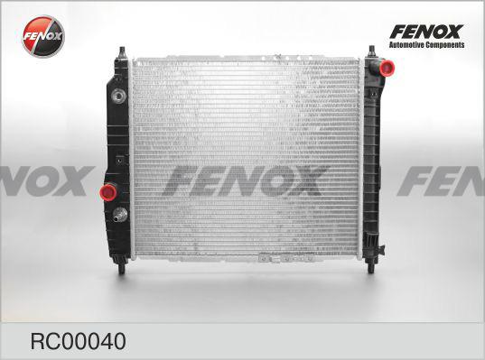 Fenox RC00040 - Radiators, Motora dzesēšanas sistēma autodraugiem.lv