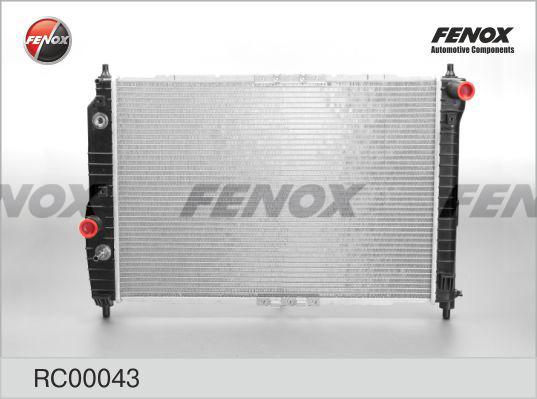 Fenox RC00043 - Radiators, Motora dzesēšanas sistēma autodraugiem.lv