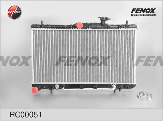 Fenox RC00051 - Radiators, Motora dzesēšanas sistēma autodraugiem.lv