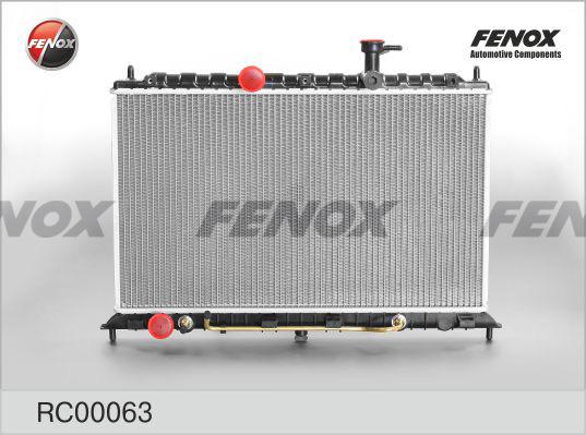 Fenox RC00063 - Radiators, Motora dzesēšanas sistēma autodraugiem.lv