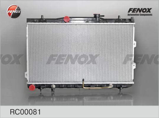 Fenox RC00081 - Radiators, Motora dzesēšanas sistēma autodraugiem.lv