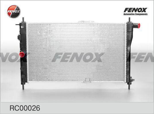 Fenox RC00026 - Radiators, Motora dzesēšanas sistēma autodraugiem.lv