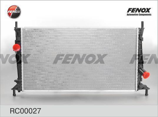 Fenox RC00027 - Radiators, Motora dzesēšanas sistēma autodraugiem.lv