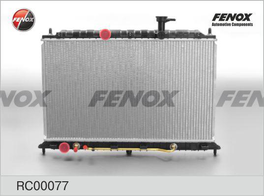 Fenox RC00077 - Radiators, Motora dzesēšanas sistēma autodraugiem.lv