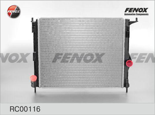 Fenox RC00116 - Radiators, Motora dzesēšanas sistēma autodraugiem.lv