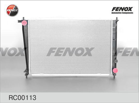 Fenox RC00113 - Radiators, Motora dzesēšanas sistēma autodraugiem.lv