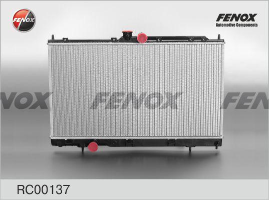 Fenox RC00137 - Radiators, Motora dzesēšanas sistēma autodraugiem.lv