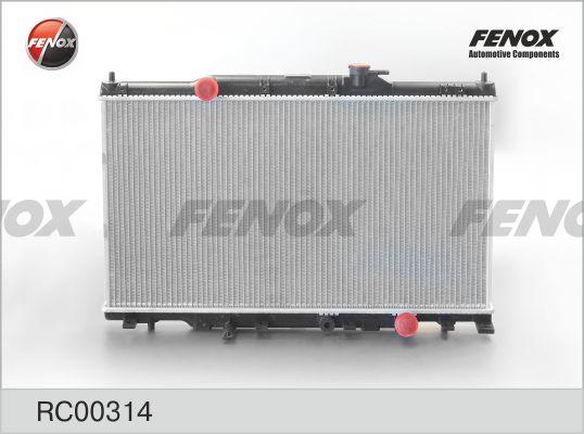 Fenox RC00314 - Radiators, Motora dzesēšanas sistēma autodraugiem.lv