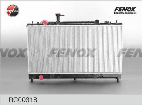 Fenox RC00318 - Radiators, Motora dzesēšanas sistēma autodraugiem.lv