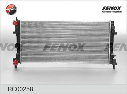 Fenox RC00258 - Radiators, Motora dzesēšanas sistēma autodraugiem.lv