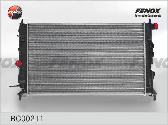 Fenox RC00211 - Radiators, Motora dzesēšanas sistēma autodraugiem.lv