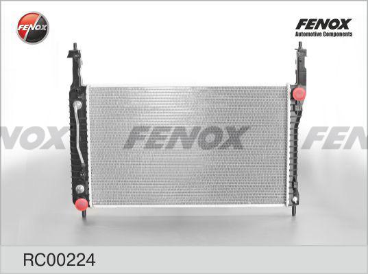 Fenox RC00224 - Radiators, Motora dzesēšanas sistēma autodraugiem.lv