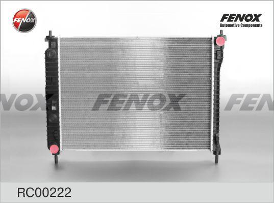 Fenox RC00222 - Radiators, Motora dzesēšanas sistēma autodraugiem.lv