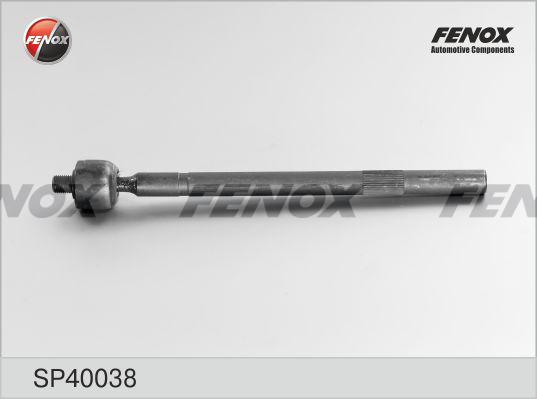 Fenox SP40038 - Aksiālais šarnīrs, Stūres šķērsstiepnis autodraugiem.lv