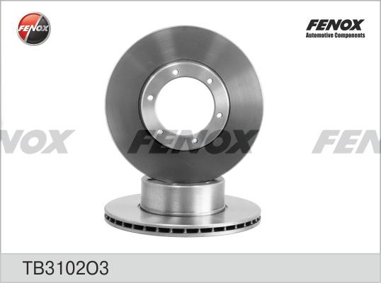Fenox TB3102O3 - Bremžu diski autodraugiem.lv