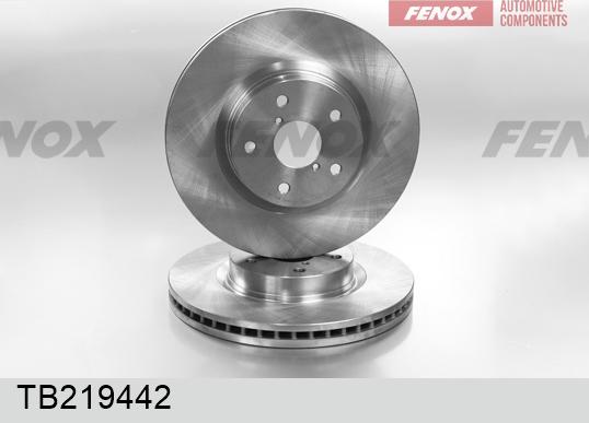 Fenox TB219442 - Bremžu diski autodraugiem.lv