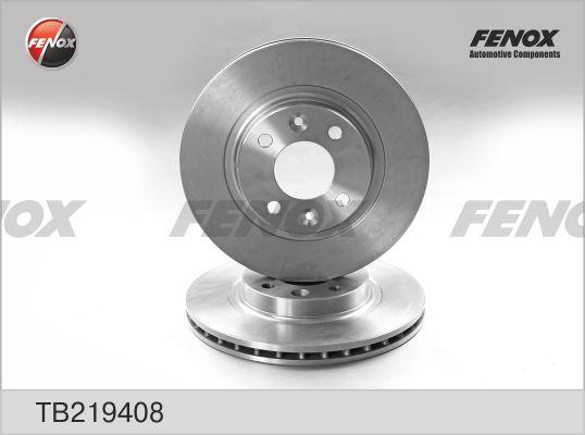 Fenox TB219408 - Bremžu diski autodraugiem.lv