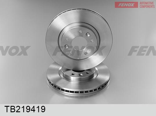Fenox TB219419 - Bremžu diski autodraugiem.lv