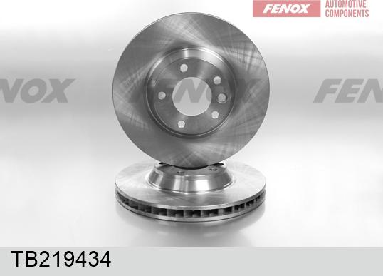 Fenox TB219434 - Bremžu diski autodraugiem.lv