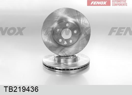 Fenox TB219436 - Bremžu diski autodraugiem.lv