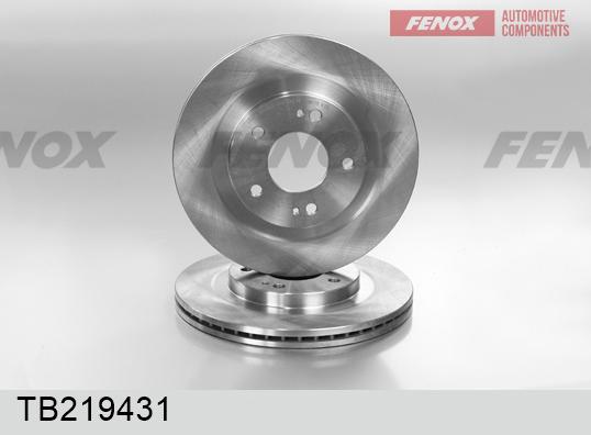 Fenox TB219431 - Bremžu diski autodraugiem.lv