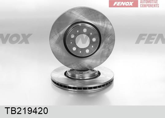 Fenox TB219420 - Bremžu diski autodraugiem.lv
