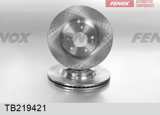 Fenox TB219421 - Bremžu diski autodraugiem.lv
