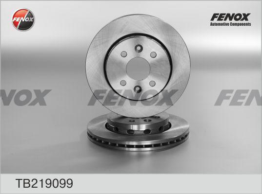 Fenox TB219099 - Bremžu diski autodraugiem.lv