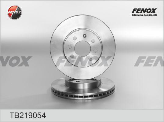 Fenox TB219054 - Bremžu diski autodraugiem.lv