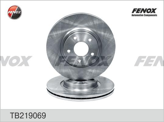 Fenox TB219069 - Bremžu diski autodraugiem.lv
