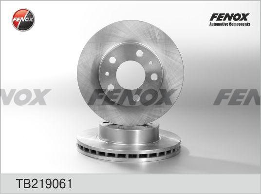 Fenox TB219061 - Bremžu diski autodraugiem.lv