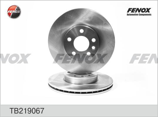 Fenox TB219067 - Bremžu diski autodraugiem.lv