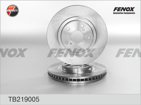 Fenox TB219005 - Bremžu diski autodraugiem.lv