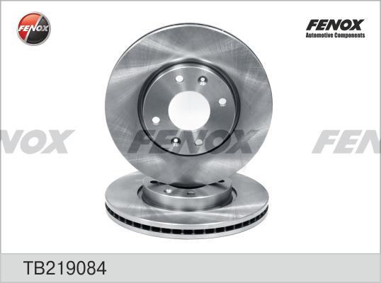 Fenox TB219084 - Bremžu diski autodraugiem.lv
