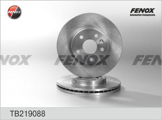 Fenox TB219088 - Bremžu diski autodraugiem.lv