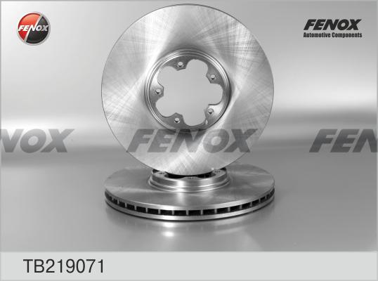 Fenox TB219071 - Bremžu diski autodraugiem.lv