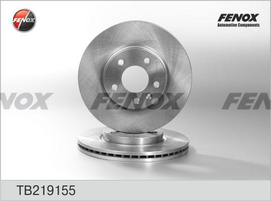 Fenox TB219155 - Bremžu diski autodraugiem.lv