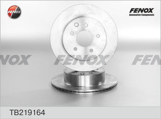 Fenox TB219164 - Bremžu diski autodraugiem.lv