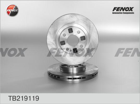 Fenox TB219119 - Bremžu diski autodraugiem.lv