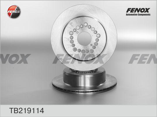 Fenox TB219114 - Bremžu diski autodraugiem.lv