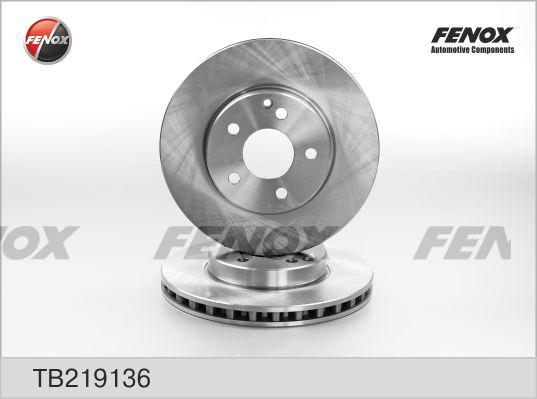 Fenox TB219136 - Bremžu diski autodraugiem.lv