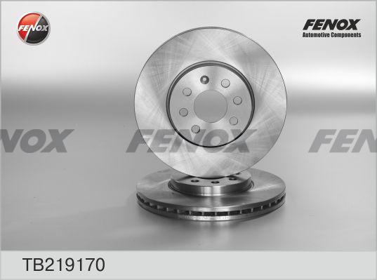 Fenox TB219170 - Bremžu diski autodraugiem.lv