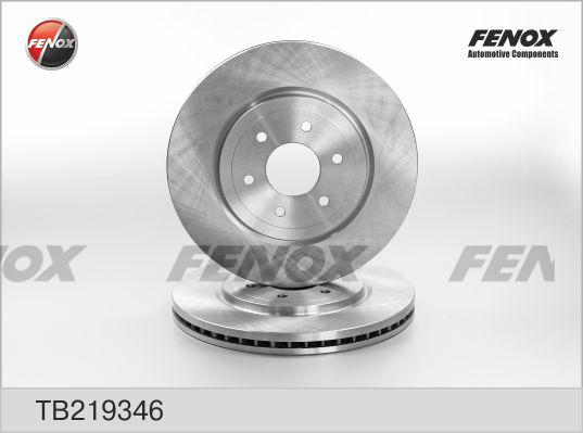 Fenox TB219346 - Bremžu diski autodraugiem.lv