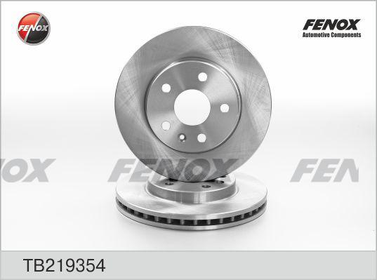 Fenox TB219354 - Bremžu diski autodraugiem.lv