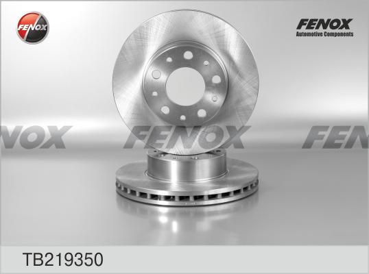 Fenox TB219350 - Bremžu diski autodraugiem.lv