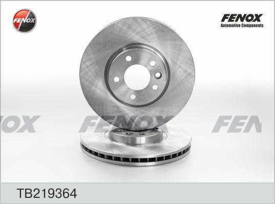 Fenox TB219364 - Bremžu diski autodraugiem.lv