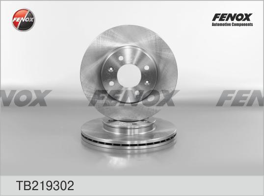Fenox TB219302 - Bremžu diski autodraugiem.lv