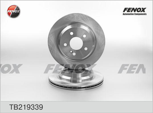 Fenox TB219339 - Bremžu diski autodraugiem.lv