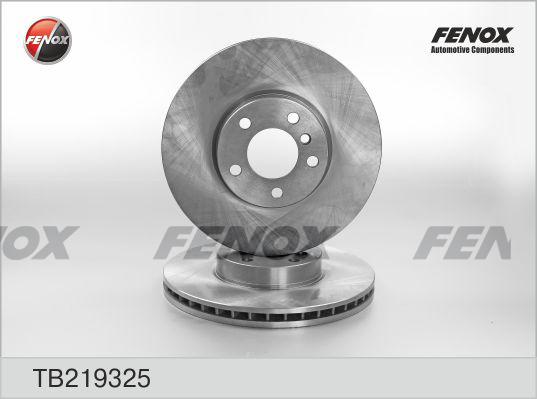 Fenox TB219325 - Bremžu diski autodraugiem.lv